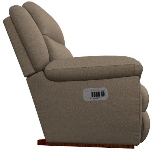 La-Z-Boy® Joel Cocoa Power Rocking Recliner with Headrest and Lumbar-3