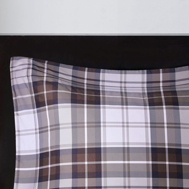 Olliix by Madison Park Essentials Parkston Brown Twin/Twin XL 3M Scotchgard Down Alternative All Season Comforter Set-4