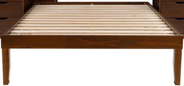 Powell® Portix 3-Piece Walnut Queen Simple Bedroom Set-1