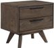 Armen Living Astoria Dark Brown Nightstand-0