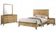 Coaster® Kaywood 4-Piece Natural Pine Queen Bedroom Set-0