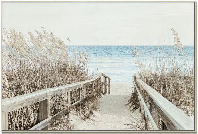 Classy Living Seaside Passageway Serenity  Wall Art-0