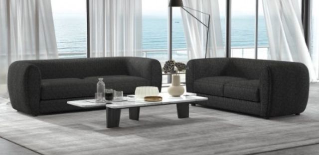 Furniture of America® Verdal Black Sofa-1