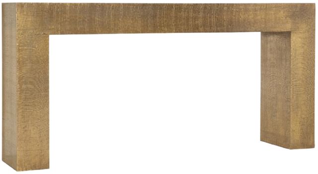 Hooker® Furniture Melange Kanchan Gold Sofa Console Table-0