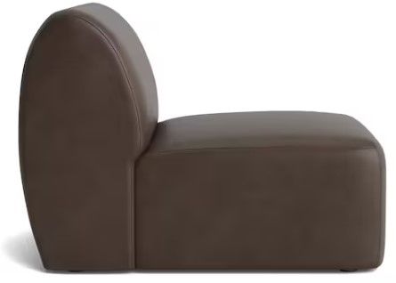Bassett® Furniture Customizable Clyde Leather Accent Chair-2