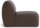 Bassett® Furniture Customizable Clyde Leather Accent Chair-2
