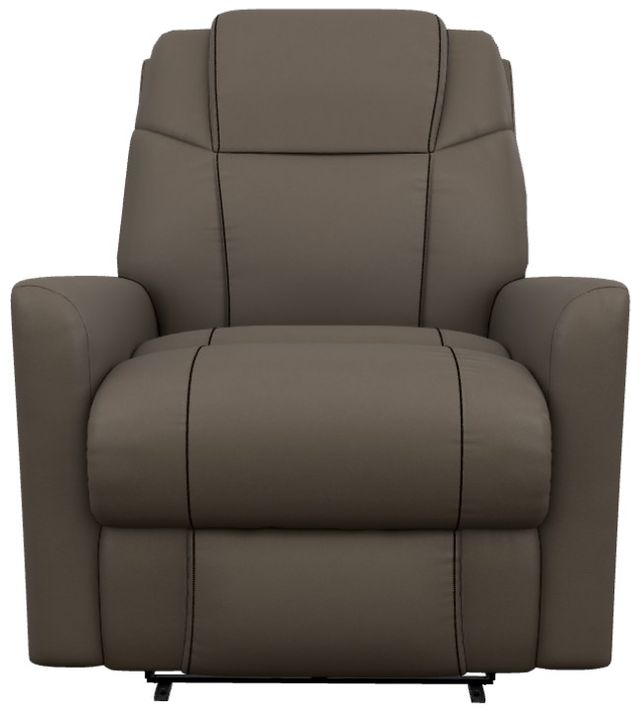 La-Z-Boy® Sparrow Otter Leather Power Wall Recliner with Headrest and Lumbar-1