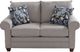 Bassett® Furniture Alexander Gray Loveseat-1