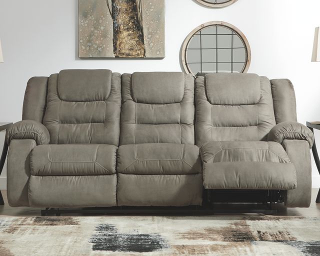 Signature Design by Ashley® McCade Cobblestone Reclining Sofa-4