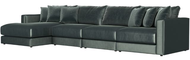 Jackson Furniture Remington 4-Piece Pine Left Arm Facing Sectional-3