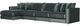 Jackson Furniture Remington 4-Piece Pine Left Arm Facing Sectional-2