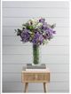 A & B Home Blue 34'' Faux Hydrangea-5