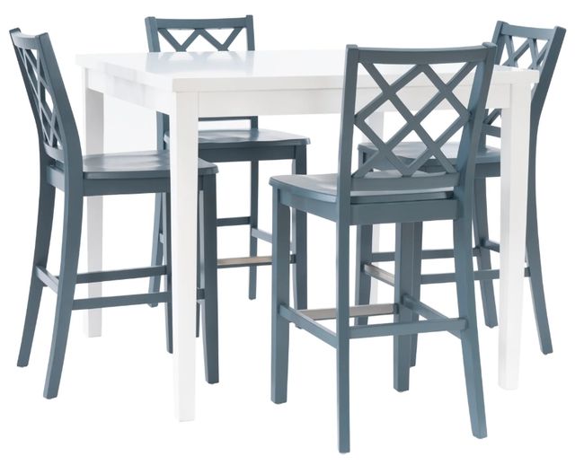 Powell® Maui 5-Piece Graphite Counter Dining Set-0