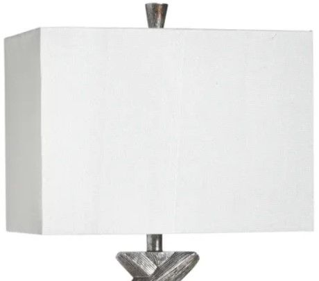 Stylecraft Sazurac Silver Table Lamp-1