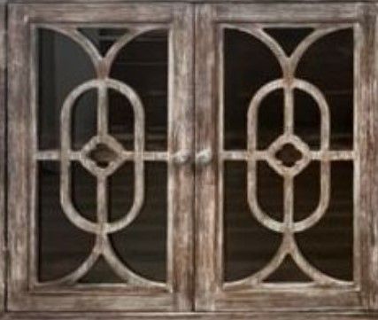 Million Dollar Rustic Barnwood Brown Console-1