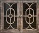 Million Dollar Rustic Barnwood Brown Console-1