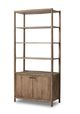 Four Hands Glenview Weathered Oak Bookcase-1