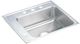 Elkay Lustertone® Classic Lustrous Satin 25" x 22" x 6-1/2" Single Bowl Drop-In Classroom ADA Sink-0
