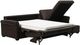 Palliser® Furniture Customizable Madison Sleep Roll Arm 2-Piece Right-Arm Facing Queen Sofa Sleeper Sectional and Chaise-1