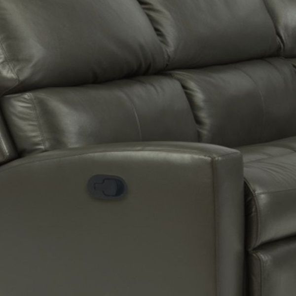 Flexsteel® Catalina Black Reclining Sectional-1