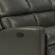 Flexsteel® Catalina Black Reclining Sectional-1