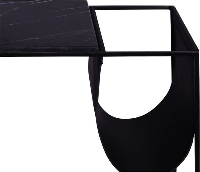 Moe's Home Collection Cave Black Magazine Rack-2