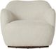 Four Hands Julius Sheldon Ivory Swivel Chair-2