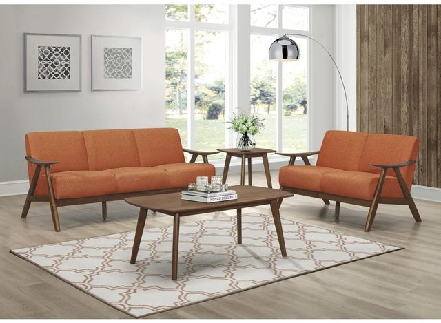 Mazin Furniture Damala Orange Loveseat-2