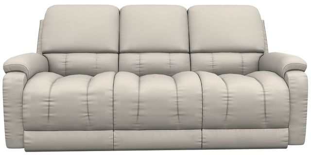 La-Z-Boy® Greyson Ice Leather Power Reclining Sofa with Headrest-1