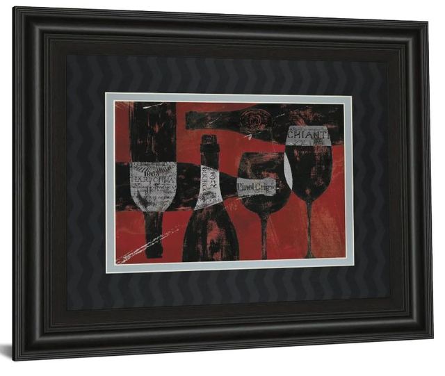 Classy Art Wine Selection IIl by Daphane Brissonet Wall Art-1