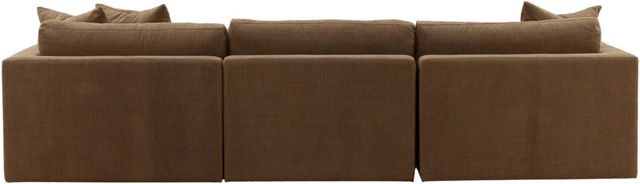 Dovetail Furniture Erica 3-Piece Brown Right-Arm Facing Chaise Sectional Set-4