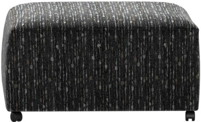Corinthian Furniture Autum Charcoal Ottoman-0