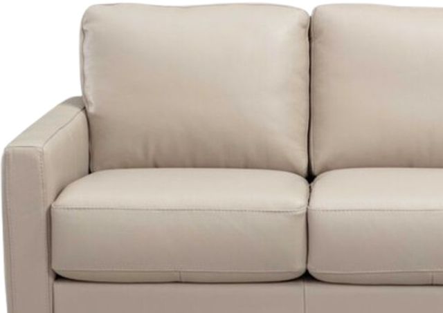 Leather Italia™ Savino Millbrook Taupe Loveseat-1