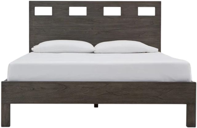 Modus Furniture Nevis Riva Sharkskin Full Panel Bed-2