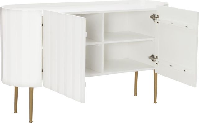 Powell® Aubrielle White Console-2