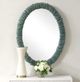 Uttermost® Bonaire Distressed Teal Blue Mirror-1