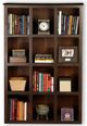 American Heartland Manufacturing Poplar Storage Bookcase-0