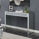 Coaster® Gillian Mirror Top Silver Rectangular Sofa Table-2