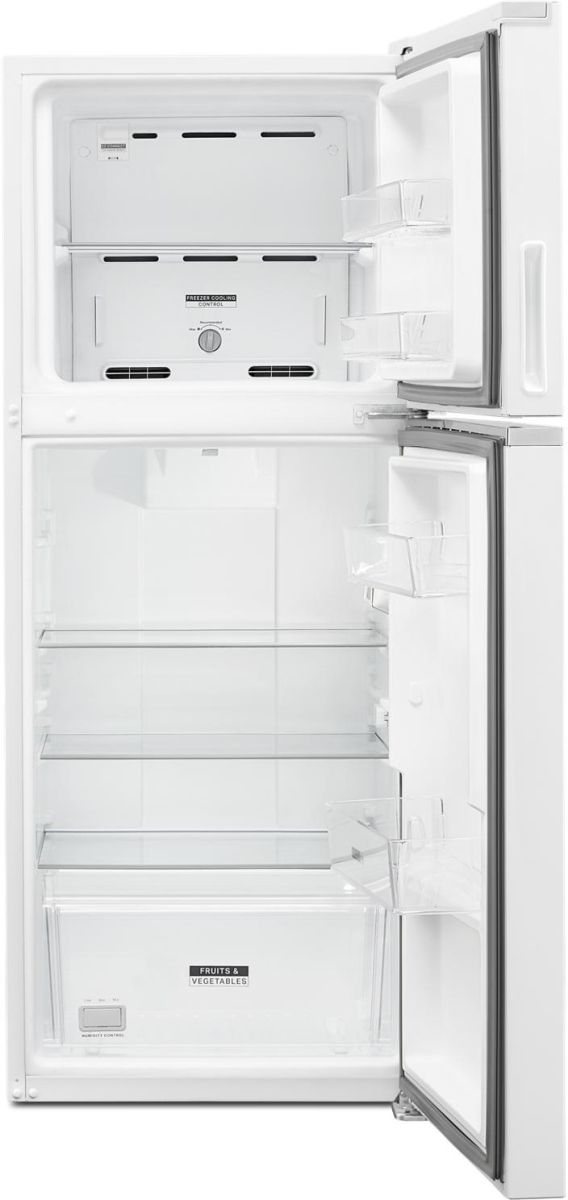 Whirlpool® 11.6 Cu. Ft. White Counter Depth Top Freezer Refrigerator-1