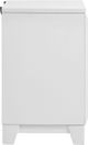 Elements International Moondance White Nightstand-2