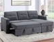 Steve Silver Co. Noah Grey Sofa Bed-0