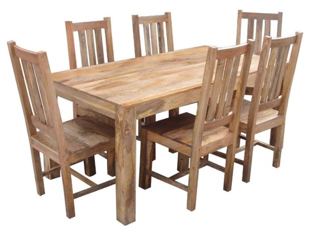 Jaipur Furniture Dakota Brown 68" Dining Table-0