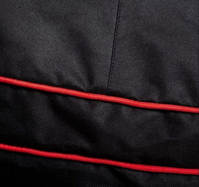 Kamado Joe® Joe Jr.® Black/Red Grill Cover-1
