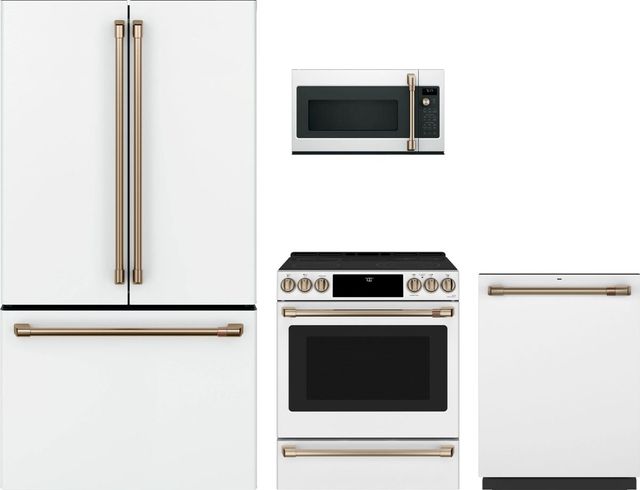 Café™ 4 Piece Matte White Kitchen Package-0