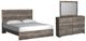 Signature Design by Ashley® Ralinksi 3-Piece Gray Queen Panel Bedroom Set-0
