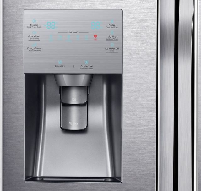 Samsung 23.0 Cu. Ft. Fingerprint Resistant Stainless Steel Counter Depth 4-Door Flex™ Refrigerator-3