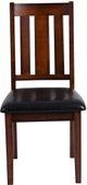 Mazin Furniture Mosely 5 Piece Dark Brown Cherry Dining Table Set-2