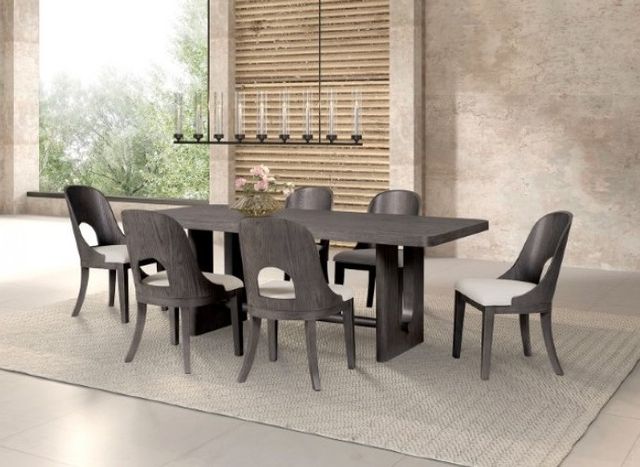 Furniture of America® Sterling West Ash Gray Rectangular Dining Table-1
