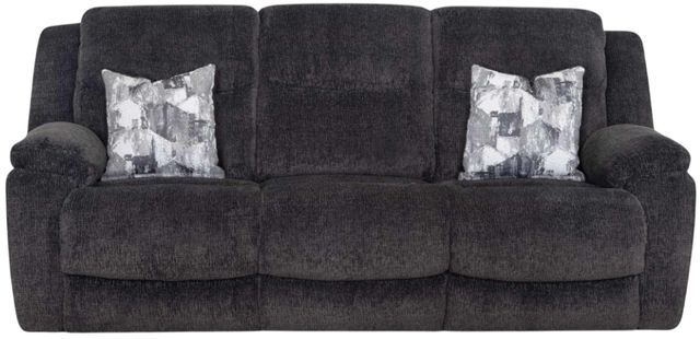 Franklin™ Heston Frenzy Graphite Manual Reclining Sofa-0