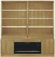 Legends Home Axiom Natural 84" Fireplace Entertainment Center-1